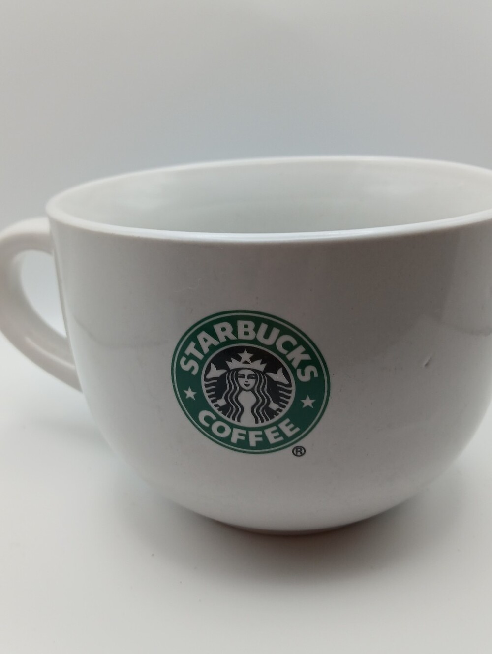 Starbucks White Mug with Green Logo